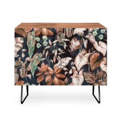 Marta Barragan Camarasa Lush Vintage Dark Jungle Walnut Credenza - Deny Designs -Deny Designs Shop GUEST e906cf00 c525 422a a47b 349b4d83e0ff