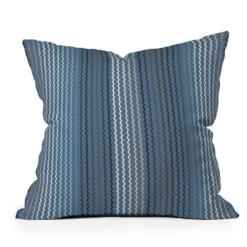 Sheila Wenzel Ganny Zig Zag Stripes Outdoor Throw Pillow Blue/Gray - Deny Designs -Deny Designs Shop GUEST e930ac2b 1308 4eb3 8d49 74ea2a7c9744