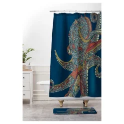 Valentina Ramos Azzuli Octopus Cushion Bath Mat (36"x24") Blue - Deny Designs 7 Valentina Ramos Azzuli Octopus Cushion Bath Mat (36"x24") Blue - Deny Designs -Deny Designs Shop GUEST ea31eb7d 92bc 43eb bf6a dbe1127a5993