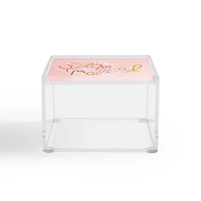 Hello Twiggs You Are So Magical 4" X 4" Acrylic Box - Deny Designs 4 Hello Twiggs You Are So Magical 4" X 4" Acrylic Box - Deny Designs - Image 2