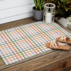Ninola Design Countryside Gingham Picnic Rug - Deny Designs