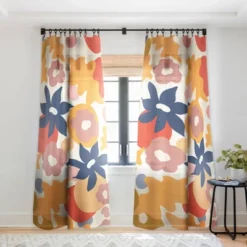 Viviana Gonzalez Flowers In Summer Single Panel Sheer Window Curtain - Deny Designs -Deny Designs Shop GUEST eb3a45c3 7c10 4a99 92dc f206dadddeee