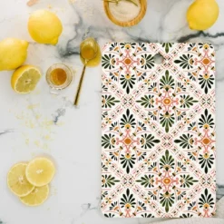 Marta Barragan Camarasa Andalusian Mosaic Pattern I Cutting Board - Deny Designs