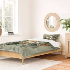 Iveta Abolina Paloma Midday 100% Cotton Duvet Set - Deny Designs