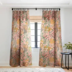 Holli Zollinger Bengal Maya Floral Single Panel Sheer Window Curtain - Deny Designs -Deny Designs Shop GUEST ec38f217 6399 427b 8681 b8e6468ce176