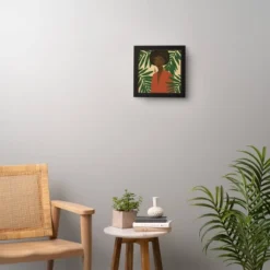 Nawaalillustrations No.kita Framed Wall Art Black - Deny Designs -Deny Designs Shop GUEST ee40842b 973f 42e0 9127 7d285c71e542