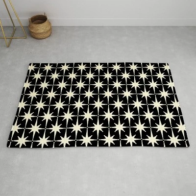 Kierkegaard Design Studio Midcentury Modern Atomic Age 2’ X 3' Rug - Deny Designs 5 Kierkegaard Design Studio Midcentury Modern Atomic Age 2’ X 3' Rug - Deny Designs - Image 3