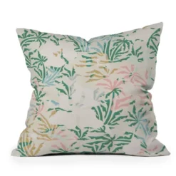 Evamatise Tropical Jungle Landscape Abstraction Outdoor Throw Pillow Beige - Deny Designs -Deny Designs Shop GUEST f0c69539 df77 4d31 8eb3 0697051f8ecf