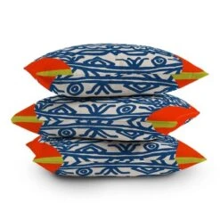 16"x16" Chuck Gonzales Mom's China Square Throw Pillow Blue - Deny Designs -Deny Designs Shop GUEST f0c7344d e807 4560 b7ac f39bc585d227