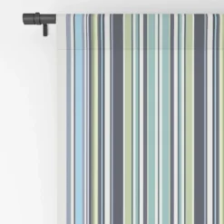 Sheila Wenzel-Ganny Lavender Mint Blue Stripes 84" X 50" Single Panel Blackout Window Curtain - Deny Designs -Deny Designs Shop GUEST f1ac5393 cb10 48ca ad13 f0dd6227a508