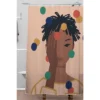 Sabrena Khadija Missing Shower Curtain Pink - Deny Designs -Deny Designs Shop GUEST f1af40d8 91e2 48a7 bced e3d48a3d7298