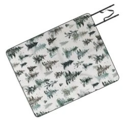 Ninola Design Winter Snow Trees Forest Neutral Picnic Blanket -Deny Designs -Deny Designs Shop GUEST f2e8f70f a193 43c7 9146 3f5944747901