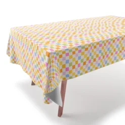 Iveta Abolina Eclectic Checker Check Cream - Tablecloth Deny Designs 7 Iveta Abolina Eclectic Checker Check Cream - Tablecloth Deny Designs -Deny Designs Shop GUEST f3698308 0665 46cd 8bd2 5f88e5f9a6bc