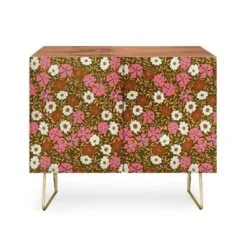 Schatzi Brown Jirra Floral Olive Walnut Credenza - Deny Designs -Deny Designs Shop GUEST f37938e4 f7de 4531 9990 e757b1e930e5