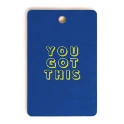 Socoart You Got This Blue Cutting Board Rectangle - Deny Designs -Deny Designs Shop GUEST f38fba2f 5278 41b2 8af6 aa5ca1fcc8e4