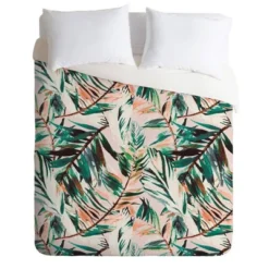 Marta Barragan Camarasa Tropical Leaf Desert Comforter & Sham Set Green - Deny Designs -Deny Designs Shop GUEST f39a869c 5f28 498d 972c ba5c9c93aa04