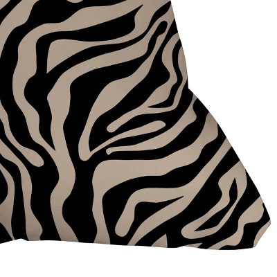 16"x16" Deny Designs Daily Regina Designs Zebra Outdoor Throw Pillow: UV & Mildew Resistant, Abstract Pattern 4 16"x16" Deny Designs Daily Regina Designs Zebra Outdoor Throw Pillow: UV & Mildew Resistant, Abstract Pattern - Image 2