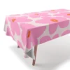 Daily Regina Designs Abstract Retro Flower Pink Tablecloth - Deny Designs