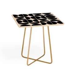 The Old Art Studio Mid-Century Modern Side Square Table - Deny Designs -Deny Designs Shop GUEST f4467230 028e 4766 b726 6402521b2685