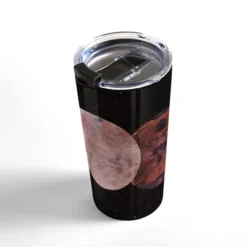 Emanuela Carratoni Autumn Planets 20 Oz Stainless Steel Travel Mug - Deny Designs