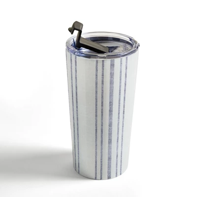 Holli Zollinger AEGEAN MULTI STRIPE Travel Mug 20 Oz Stainless Steel Travel Mug - Deny Designs 4 Holli Zollinger AEGEAN MULTI STRIPE Travel Mug 20 Oz Stainless Steel Travel Mug - Deny Designs - Image 2