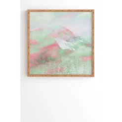 Caleb Troy Banff Painted Christmas Bamboo Framed Wall Art - Deny Designs -Deny Designs Shop GUEST fb2693b8 1fb0 4882 b3eb 361c678fa203