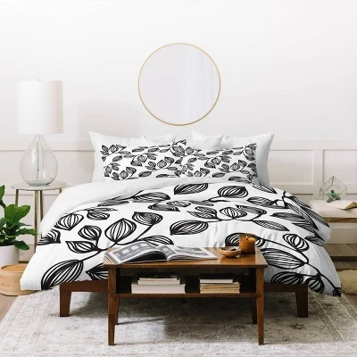 Julia Da Rocha The Leaves Duvet Set - Deny Designs 3 Julia Da Rocha The Leaves Duvet Set - Deny Designs