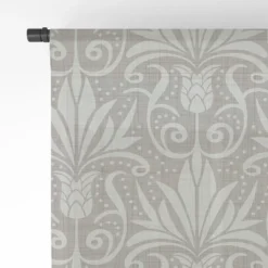 Heather Dutton Delancy Taupe Single Panel Sheer Window Curtain - Deny Designs -Deny Designs Shop GUEST fc84ad72 5a1f 4bba 94a5 bb882773325a