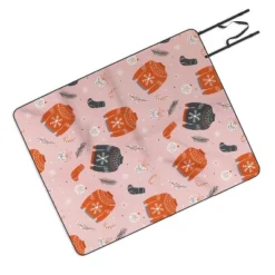 BlueLela Christmas Sweater Pattern Pink Picnic Blanket -Deny Designs 7 BlueLela Christmas Sweater Pattern Pink Picnic Blanket -Deny Designs -Deny Designs Shop GUEST fcd58595 4f4a 4884 96bf b21676149c52