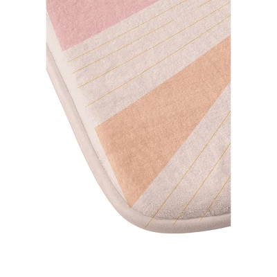 Lyman Creative Co. Sunshine Hand Lettering Memory Foam Bath Mat Pink - Deny Designs 4 Lyman Creative Co. Sunshine Hand Lettering Memory Foam Bath Mat Pink - Deny Designs - Image 2