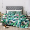 Tropical Eye Candy Comforter Set Green- Deny Designs