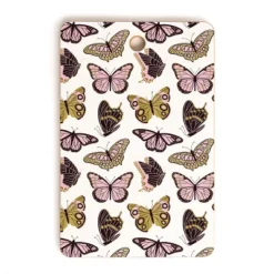 Jessica Molina Texas Butterflies Blush And Gold Cutting Board Rectangle - Deny Designs -Deny Designs Shop GUEST fe9f0e51 5da0 40e8 b530 176e067d1993