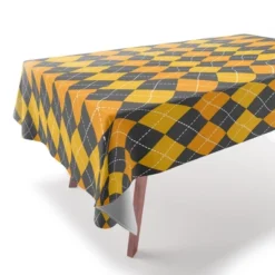 Avenie Halloween Collection Argyle Tablecloth - Deny Designs