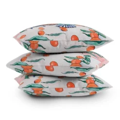 16"x16" Lara Lee Meinties California Summer Bouquet Ora Square Throw Pillow Pink - Deny Designs 7 16"x16" Lara Lee Meinties California Summer Bouquet Ora Square Throw Pillow Pink - Deny Designs -Deny Designs Shop GUEST ff63312c 9953 445b a967 e70919df992b